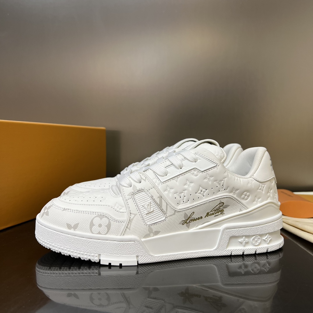 GIÀY LOUIS VUITTON TRAINER MONOGRAM SNEAKERS SHOES AAA