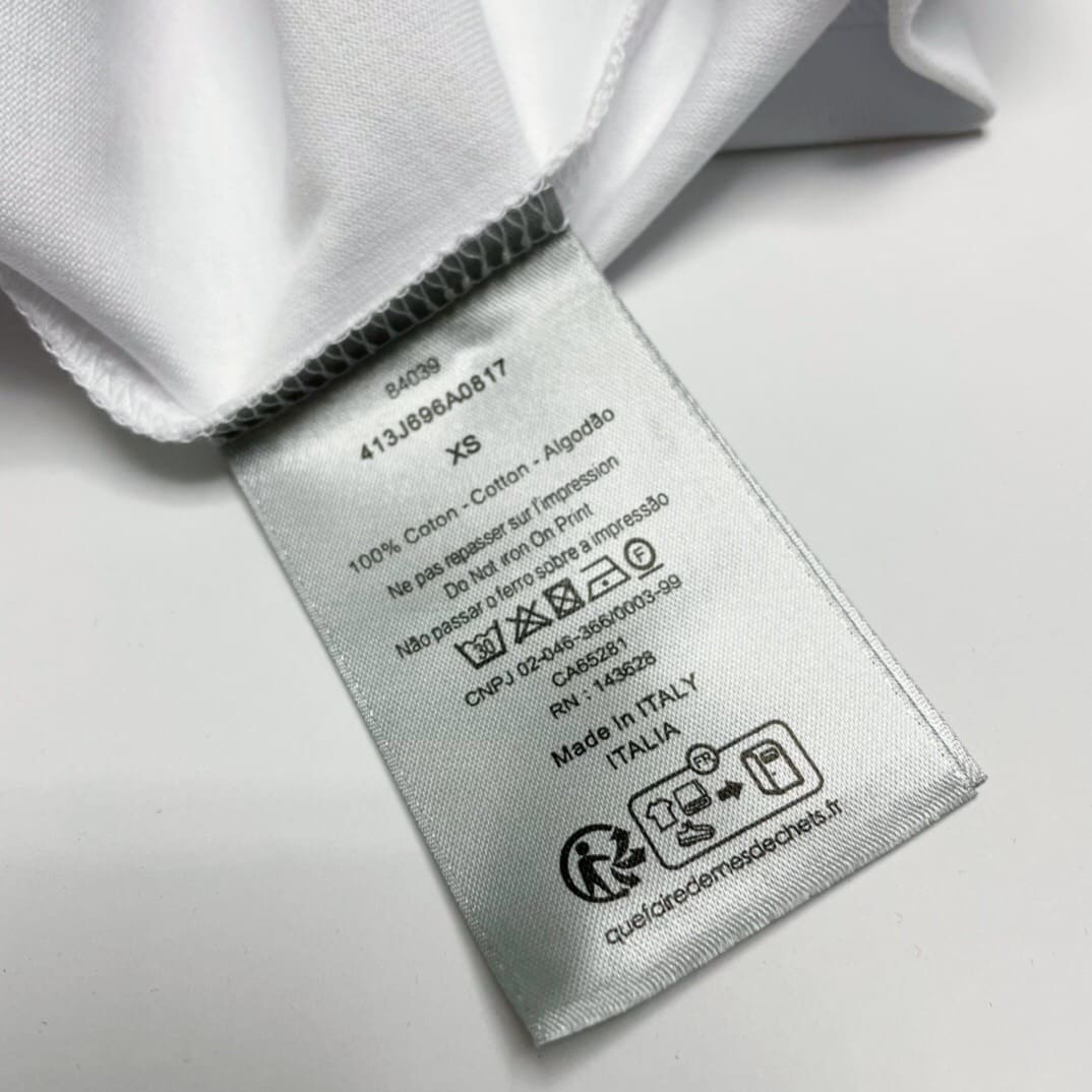ÁO DIOR T SHIRT MÀU TRẮNG UNISEX
