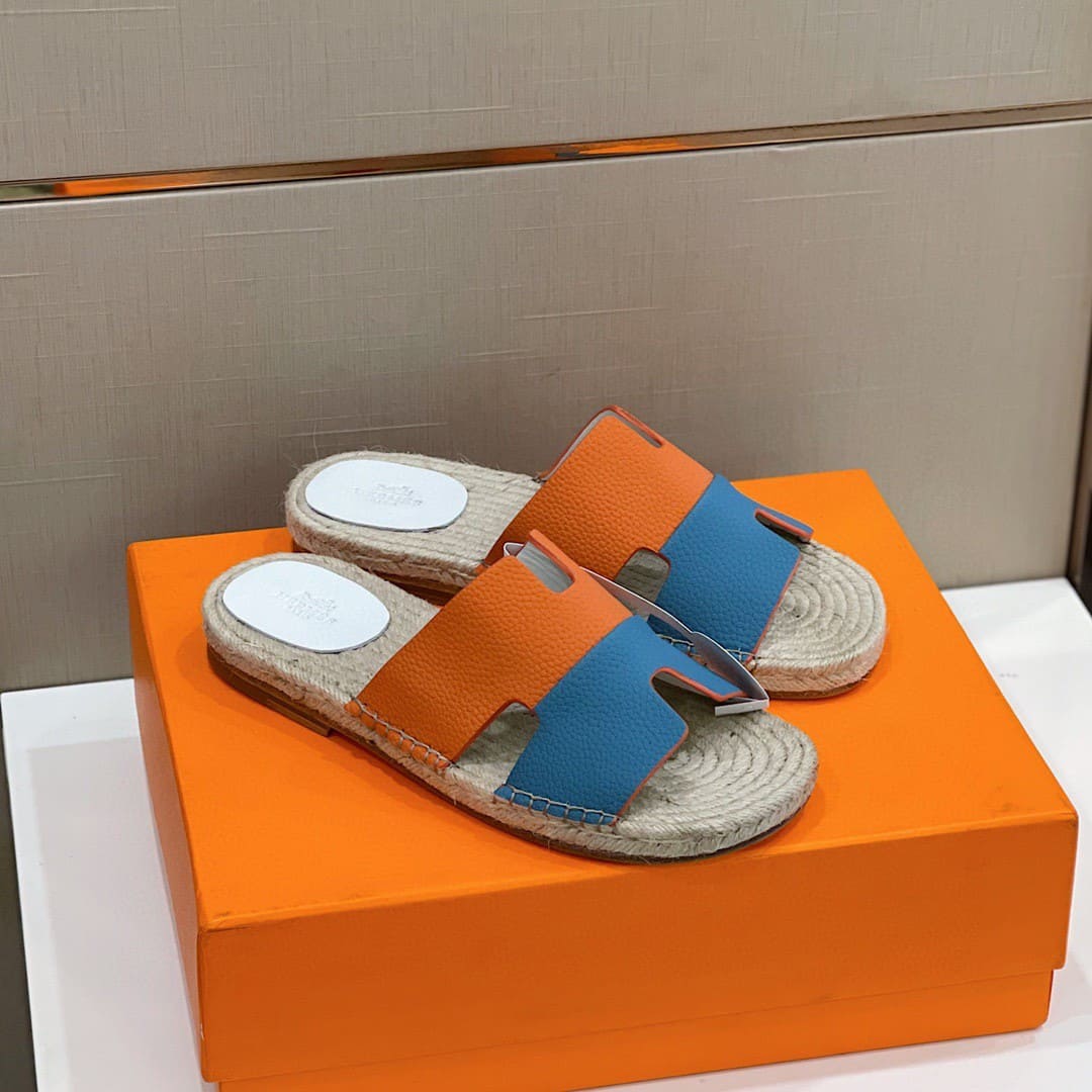 DÉP HERMES IZMIR ESPADRILLES H SANDAL AAA