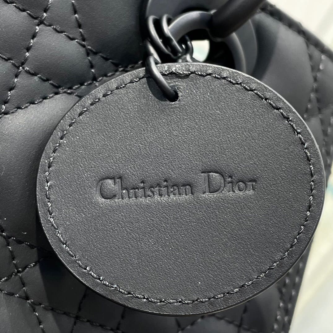 TÚI CHRISTIAN DIOR Lady Dior Bag Black Cannage Lambskin Top Quality
