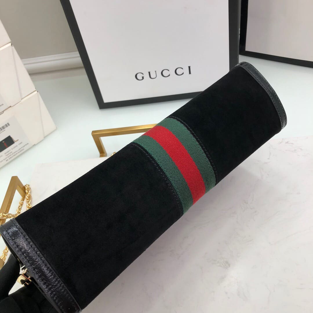 TÚI Gucci Ophidia GG small shoulder bag black Top Quality