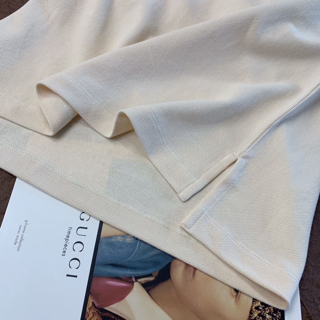 ÁO GUCCI GG POLO SHIRT WHITE