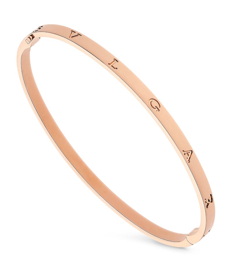 Vòng tay BVLGARI Rose Gold Bvlgari Bvlgari Bangle vàng hồng 18K