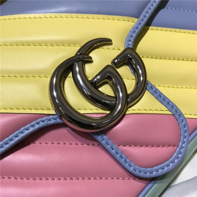 TÚI Gucci GG marmont small shoulder bag multicolor Top Quality