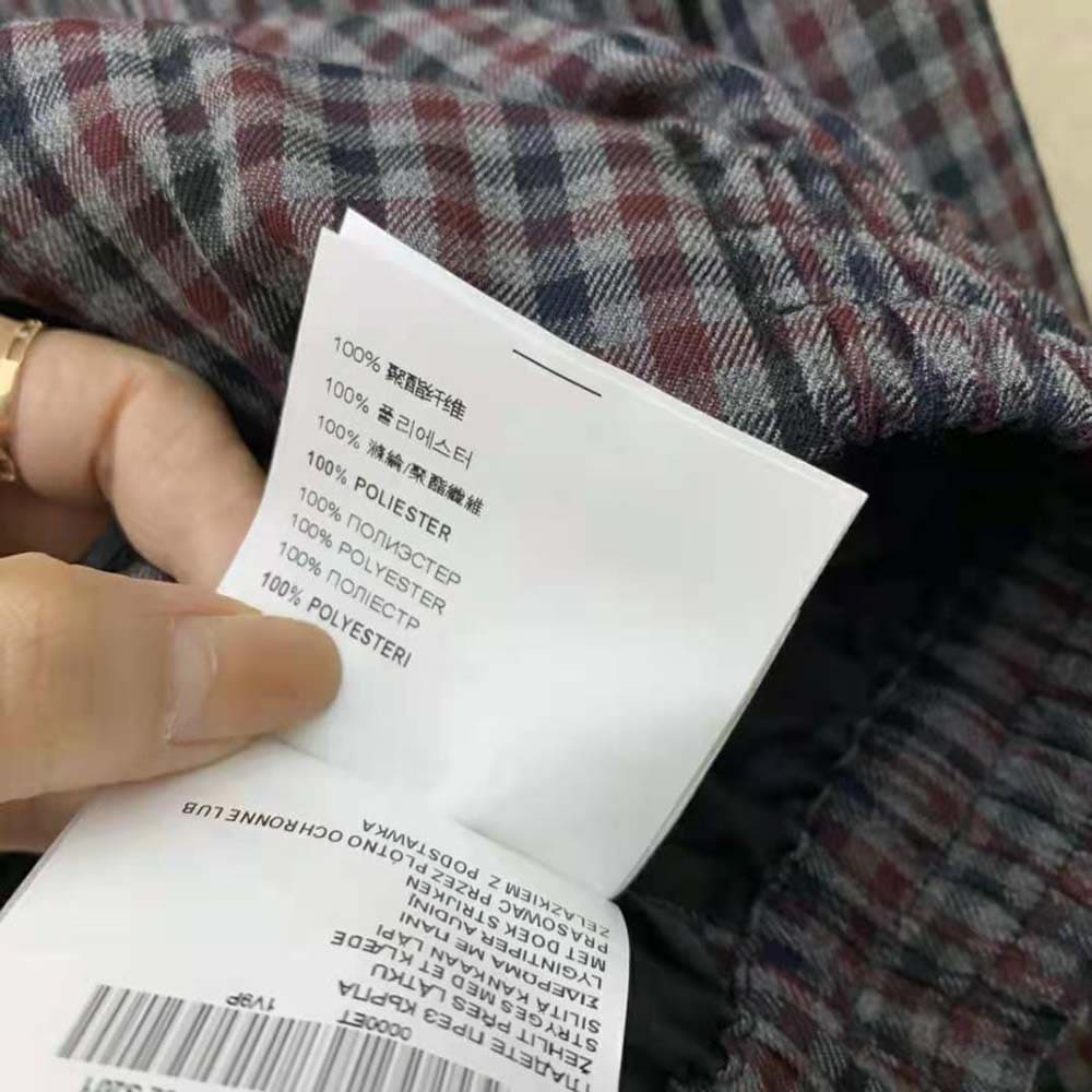 ÁO Miu Miu Women Gingham Check Blouson Jacket