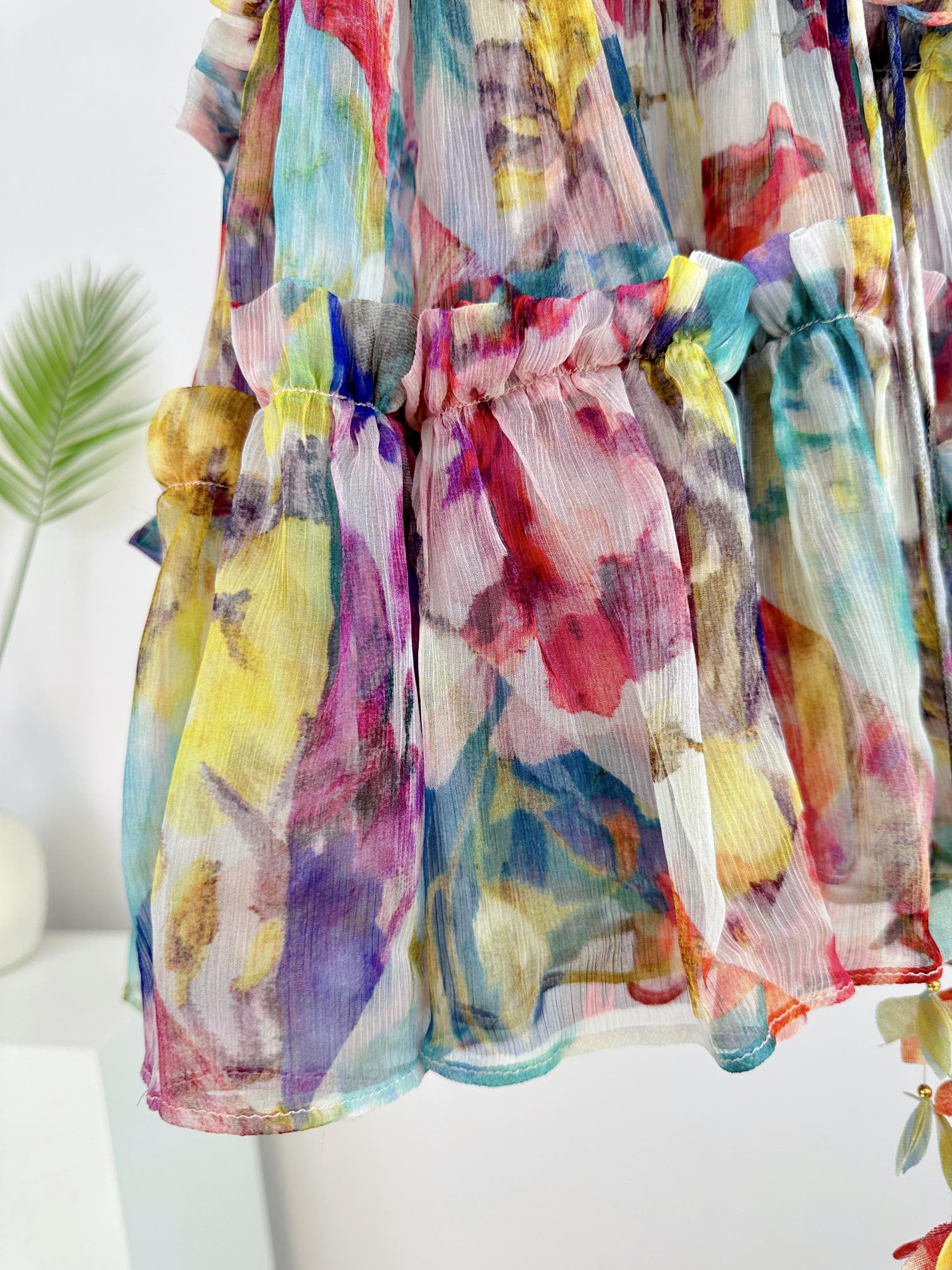 VÁY ZIMMERMANN Flower Vintage Dress