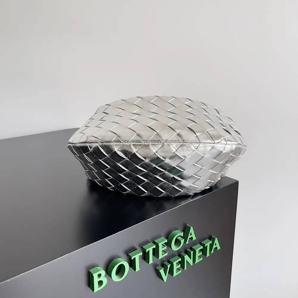 TÚI Bottega Veneta Women Mini Jodie-Bạc