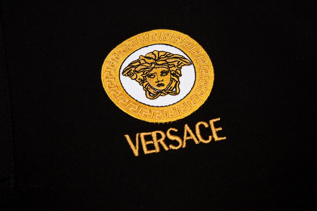 ÁO VERSACE MEDUSA Logo Polo-Shirt