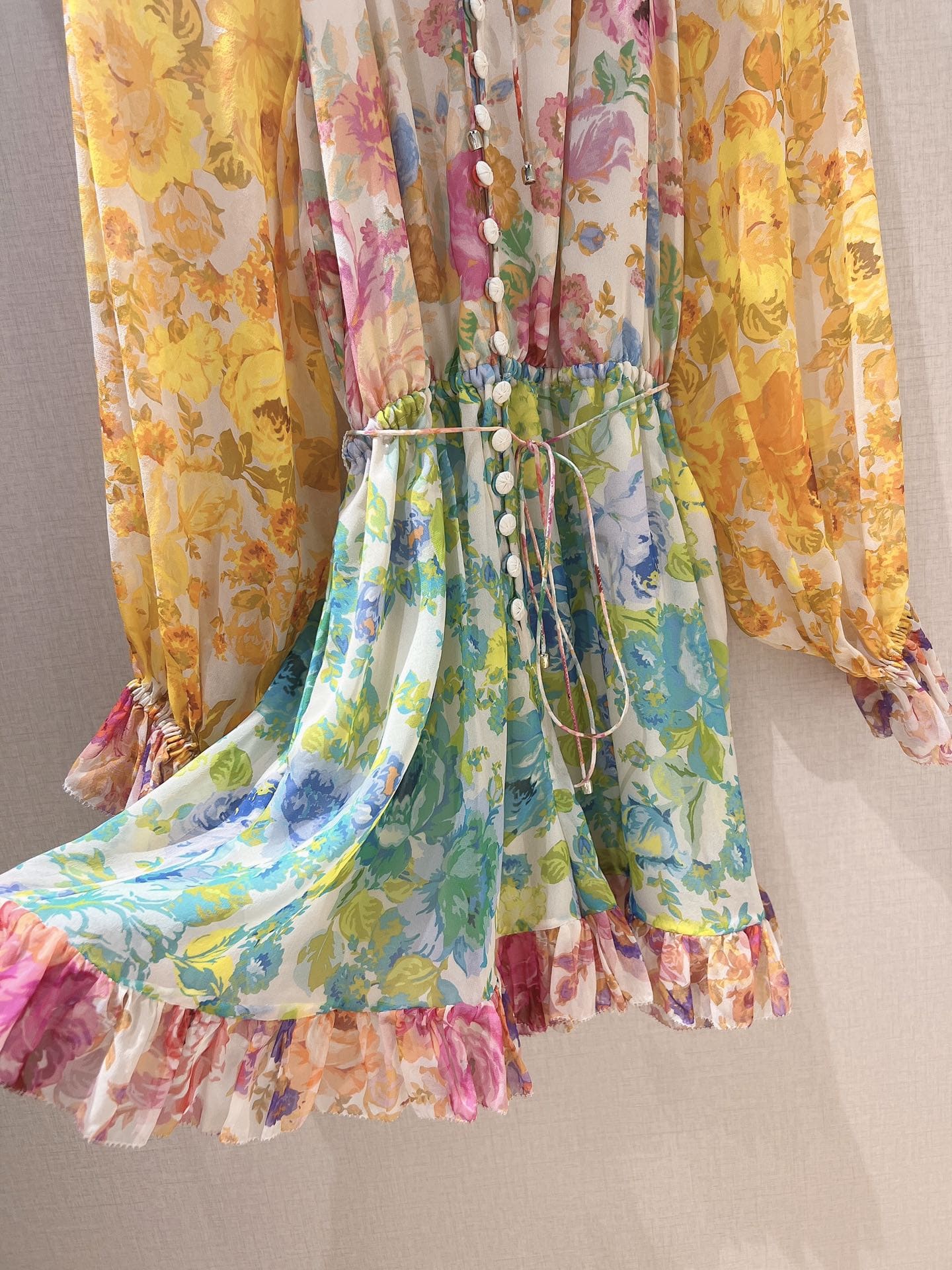 VÁY ZIMMERMANN Flower Vintage Dress High Classy