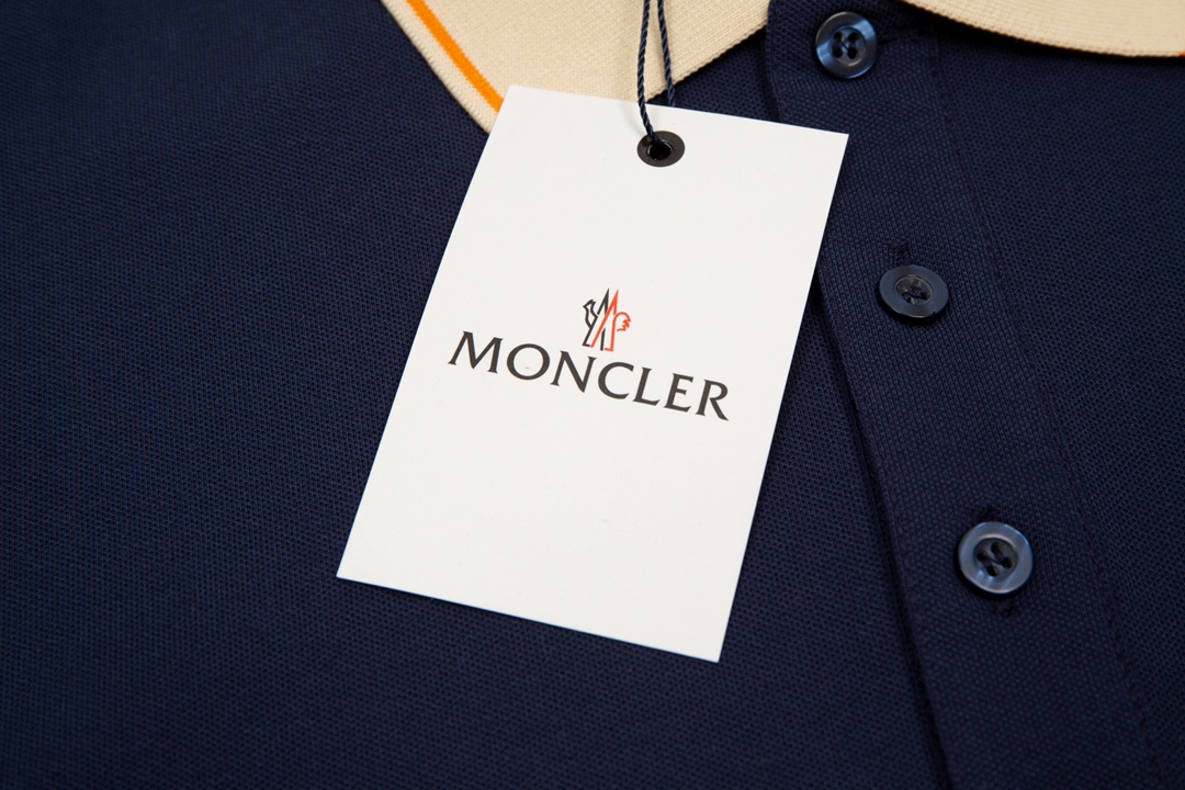 ÁO MONCLER Logo Polo-Shirt