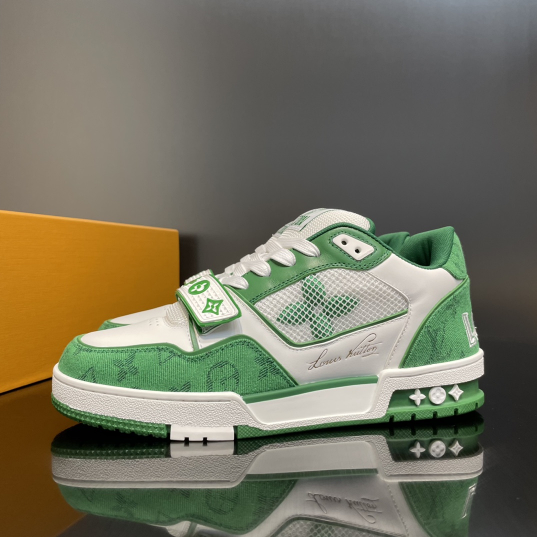 GIÀY LOUIS VUITTON TRAINER MONOGRAM SNEAKERS SHOES AAA