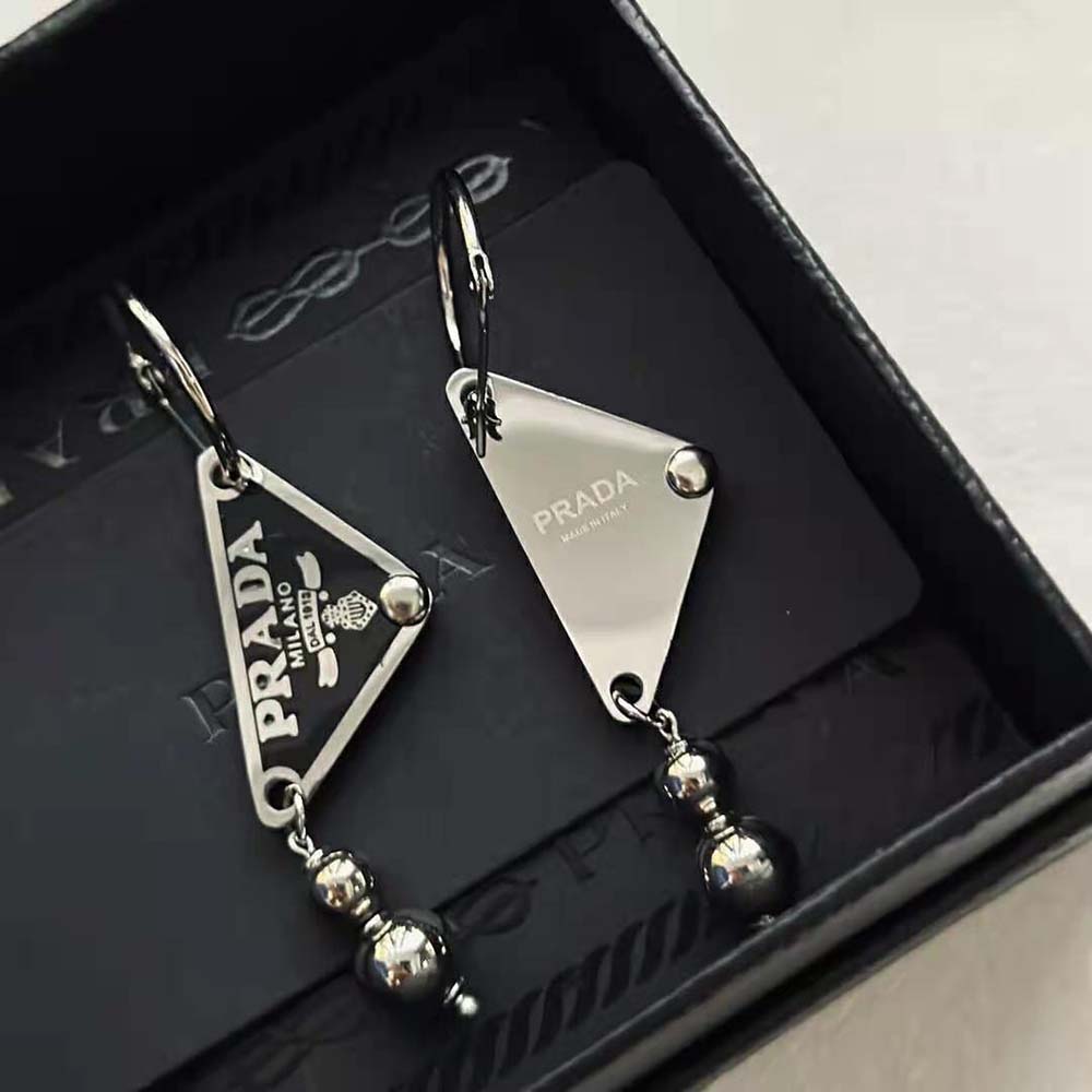 Bông tai PRADA Women Ball Smalto Jewels Pendant Earrings