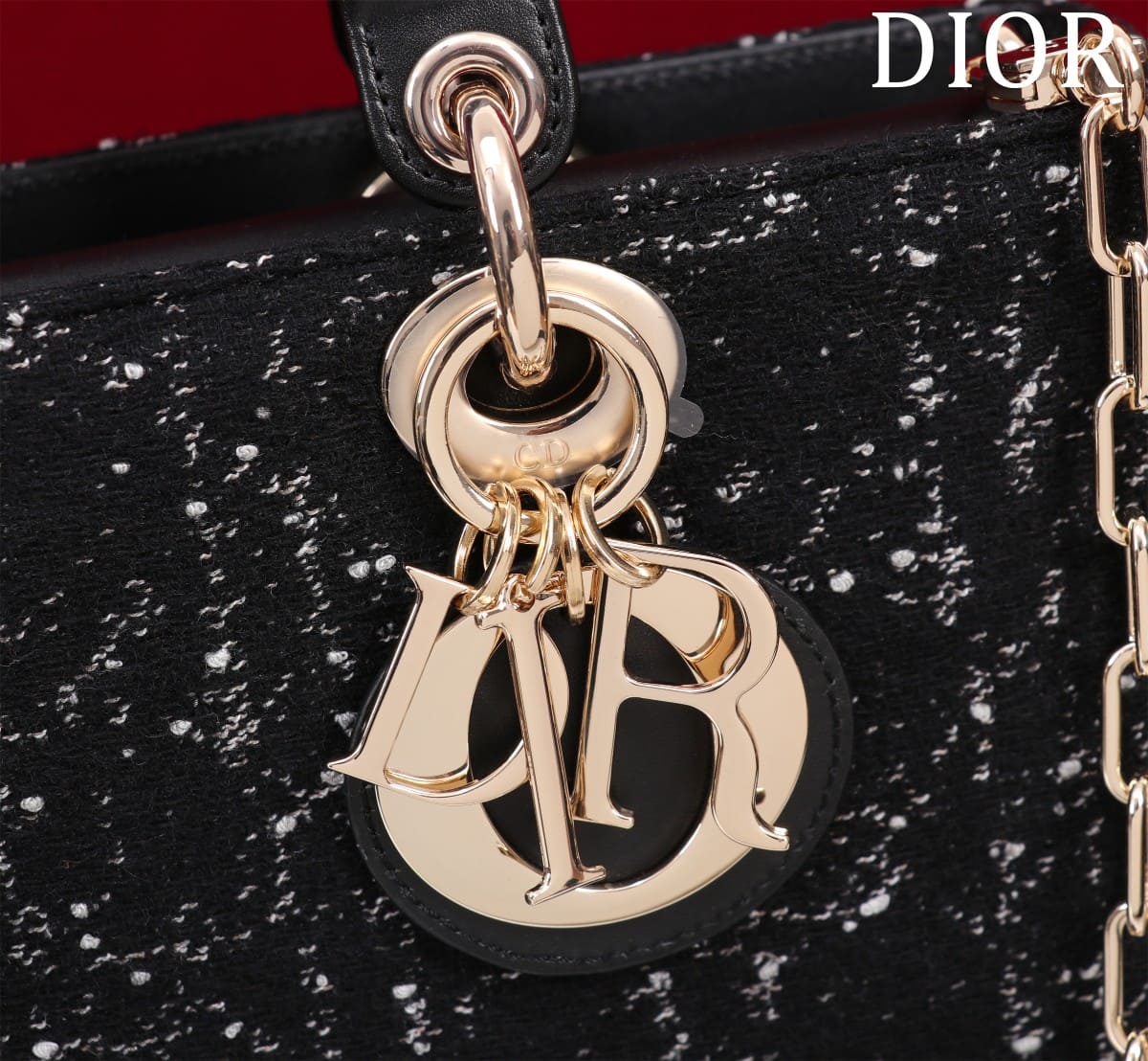 TÚI CHRISTIAN DIOR Lady-Joy embroidery sky galaxy