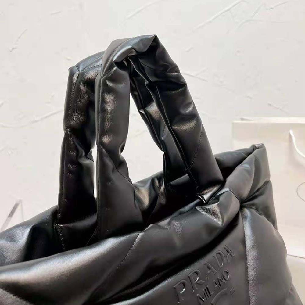 TÚI Prada Women Padded Nappa Tote Bag-Black