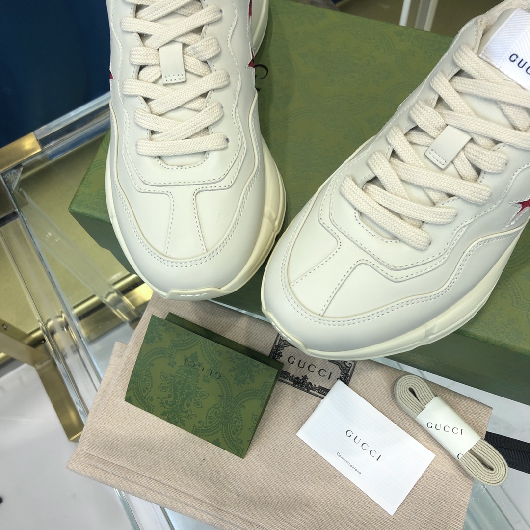 GIÀY GUCCI RHYTON GG ITALIA SNEAKERS SHOES UNISEX