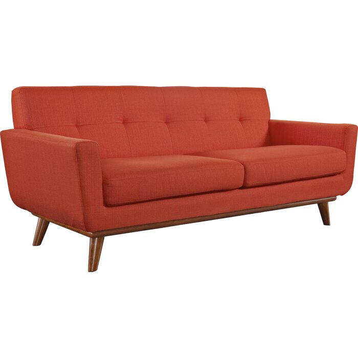 SOFA NỈ CHÂN GỖ TỰ NHIÊN LOMBARDY