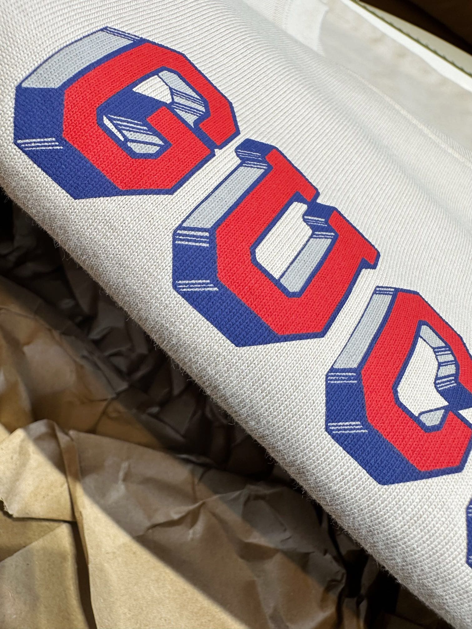 ÁO GUCCI GG T SHIRT MÀU KEM UNISEX