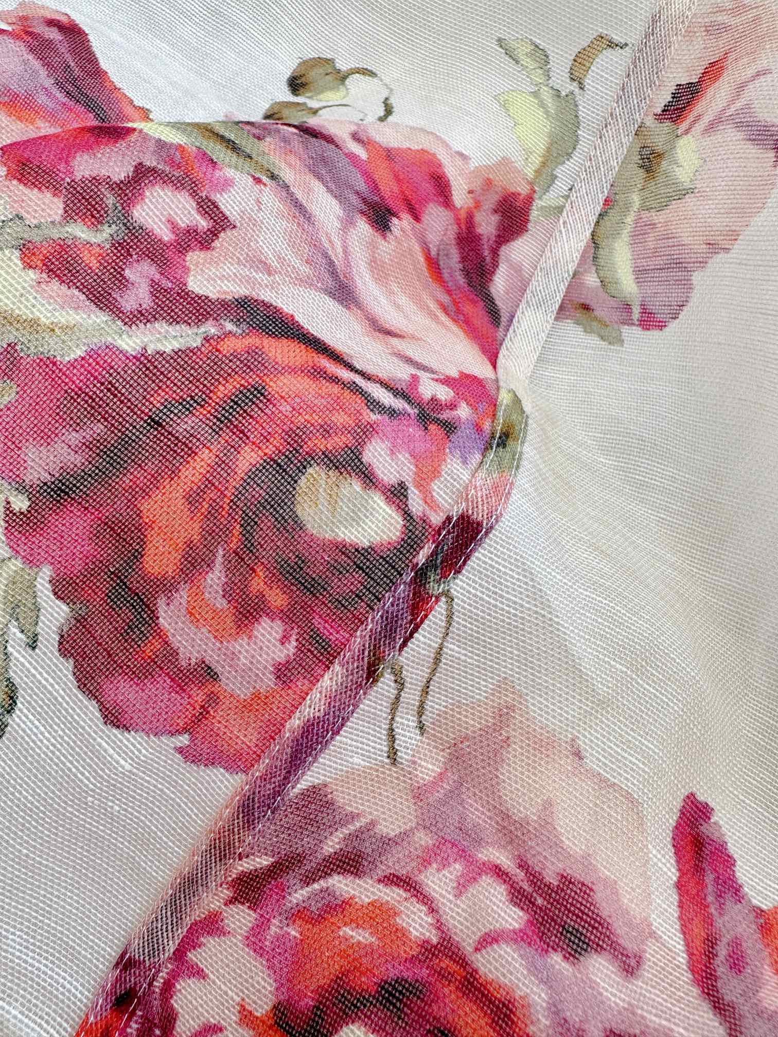 VÁY ZIMMERMANN Red Flower Vintage Dress