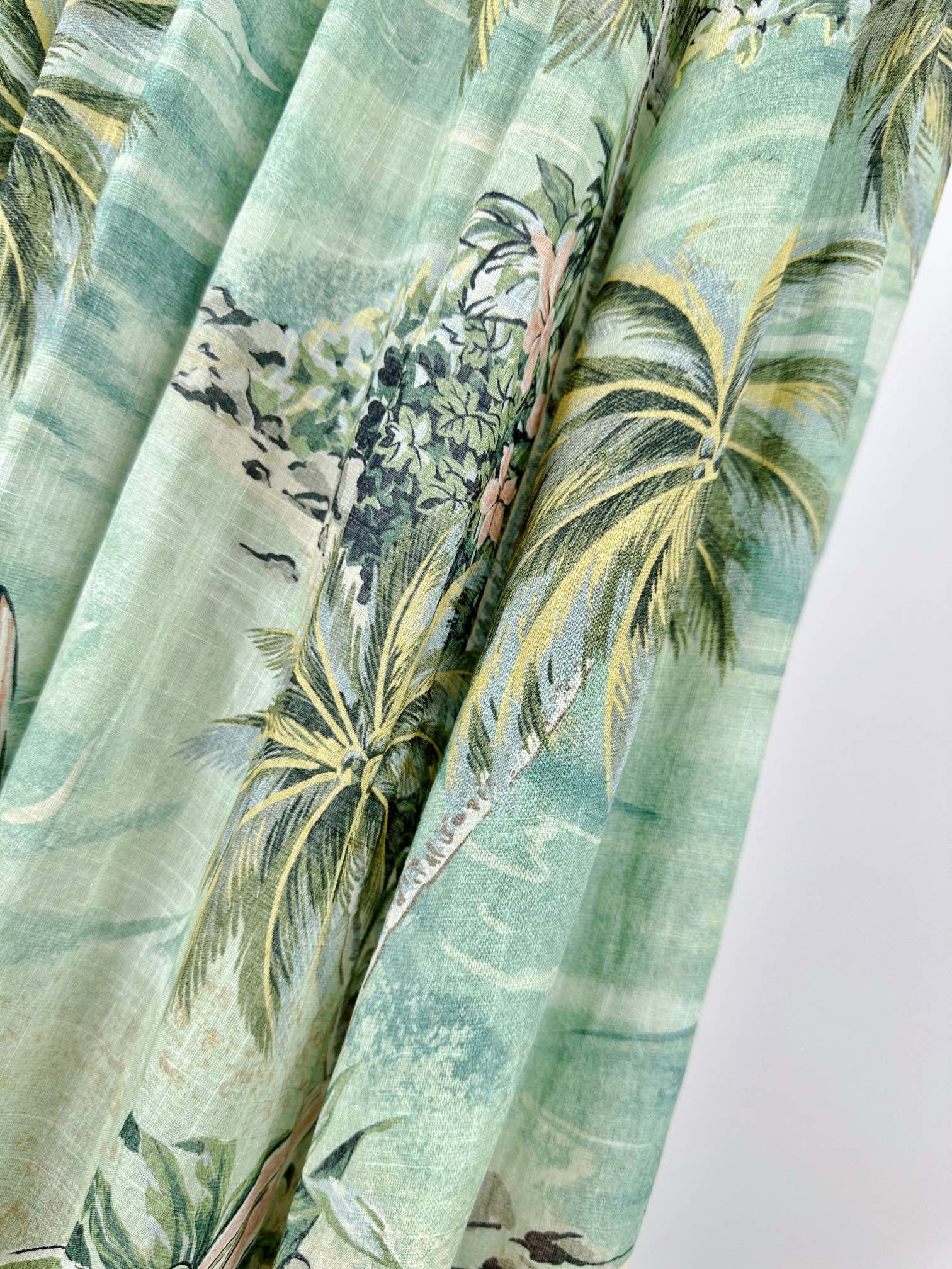 VÁY ZIMMERMANN Flower Palms Beach Vintage Dress