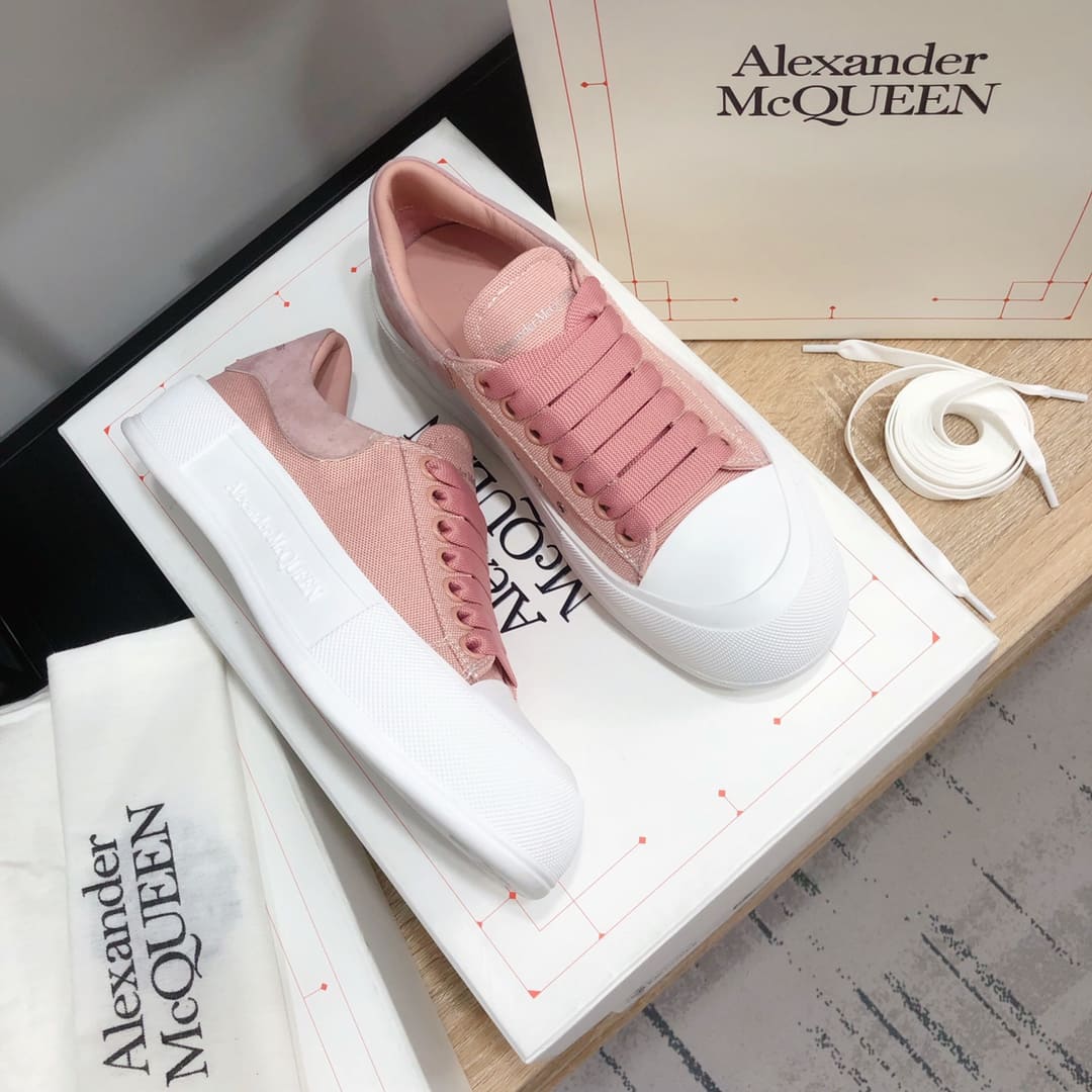 GIÀY ALEXANDER MCQUEEN SNEAKERS SHOES AAA UNISEX NAM VÀ NỮ DA BÊ HẢO HẠNG