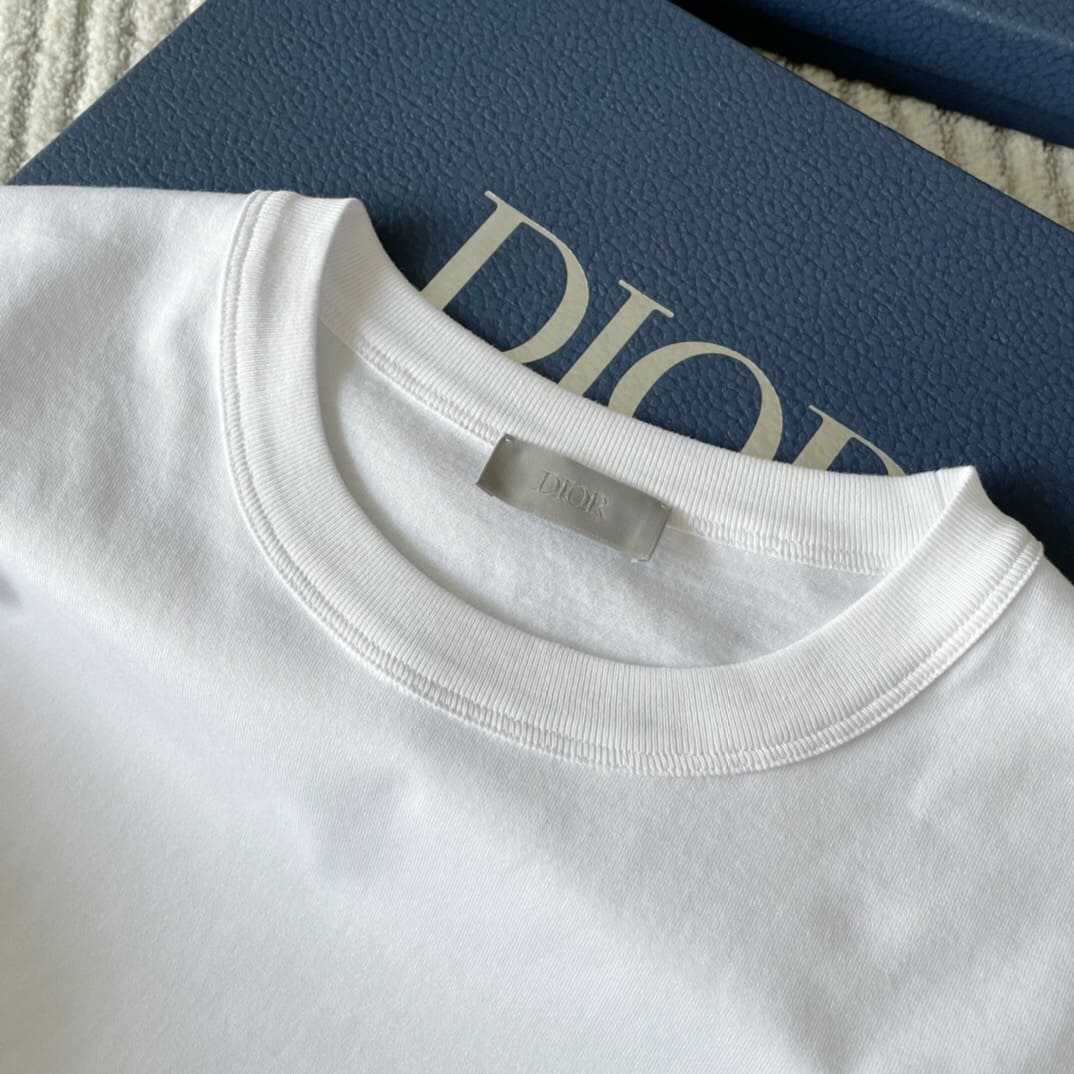 ÁO DIOR T SHIRT MÀU TRẮNG UNISEX