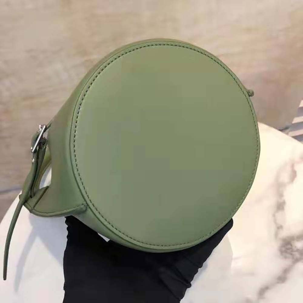 TÚI Celine Women Big Bag Nano Bucket in Smooth Calfskin-Lime