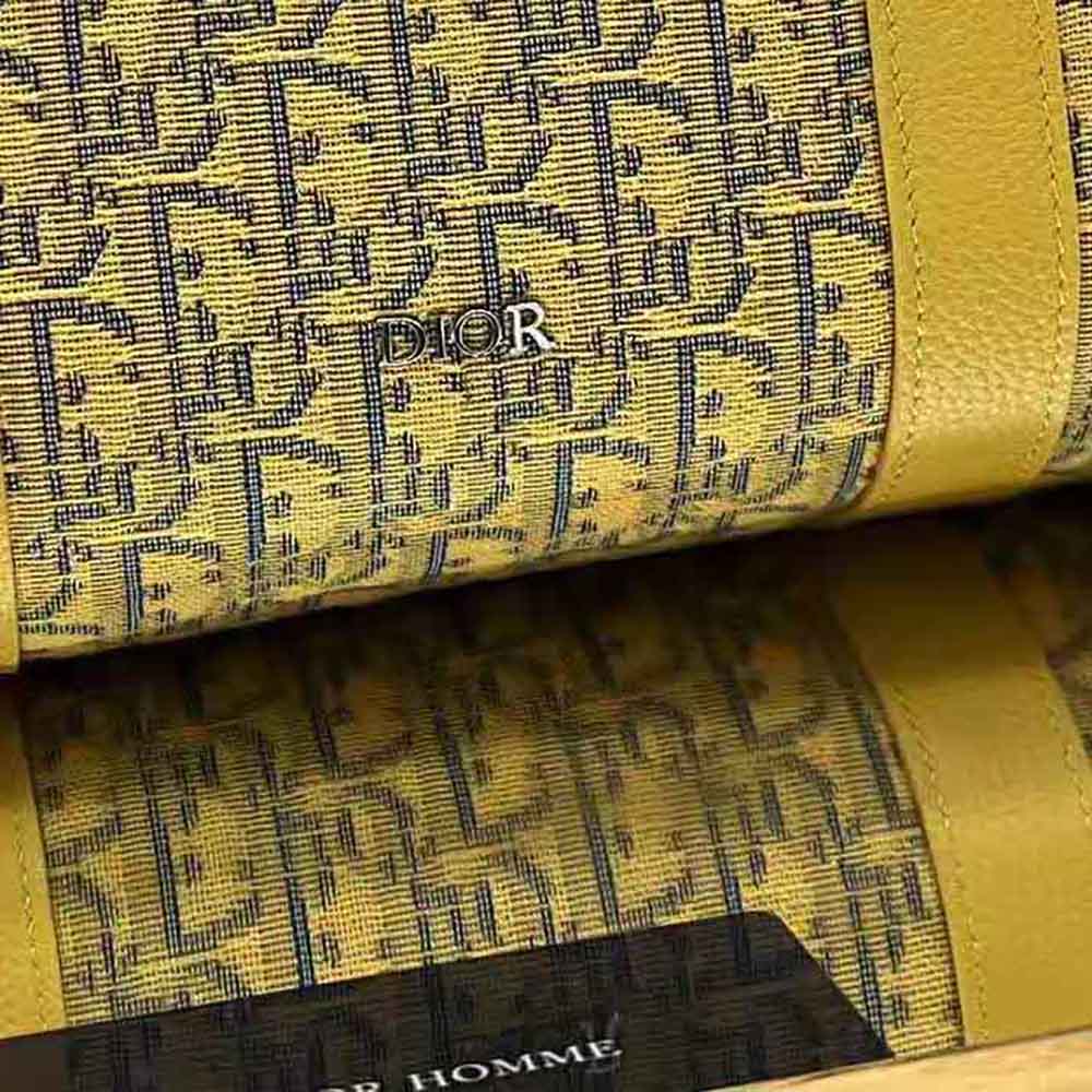TÚI DIOR Lingot 26 Bag Gold-Tone Dior Oblique Jacquard