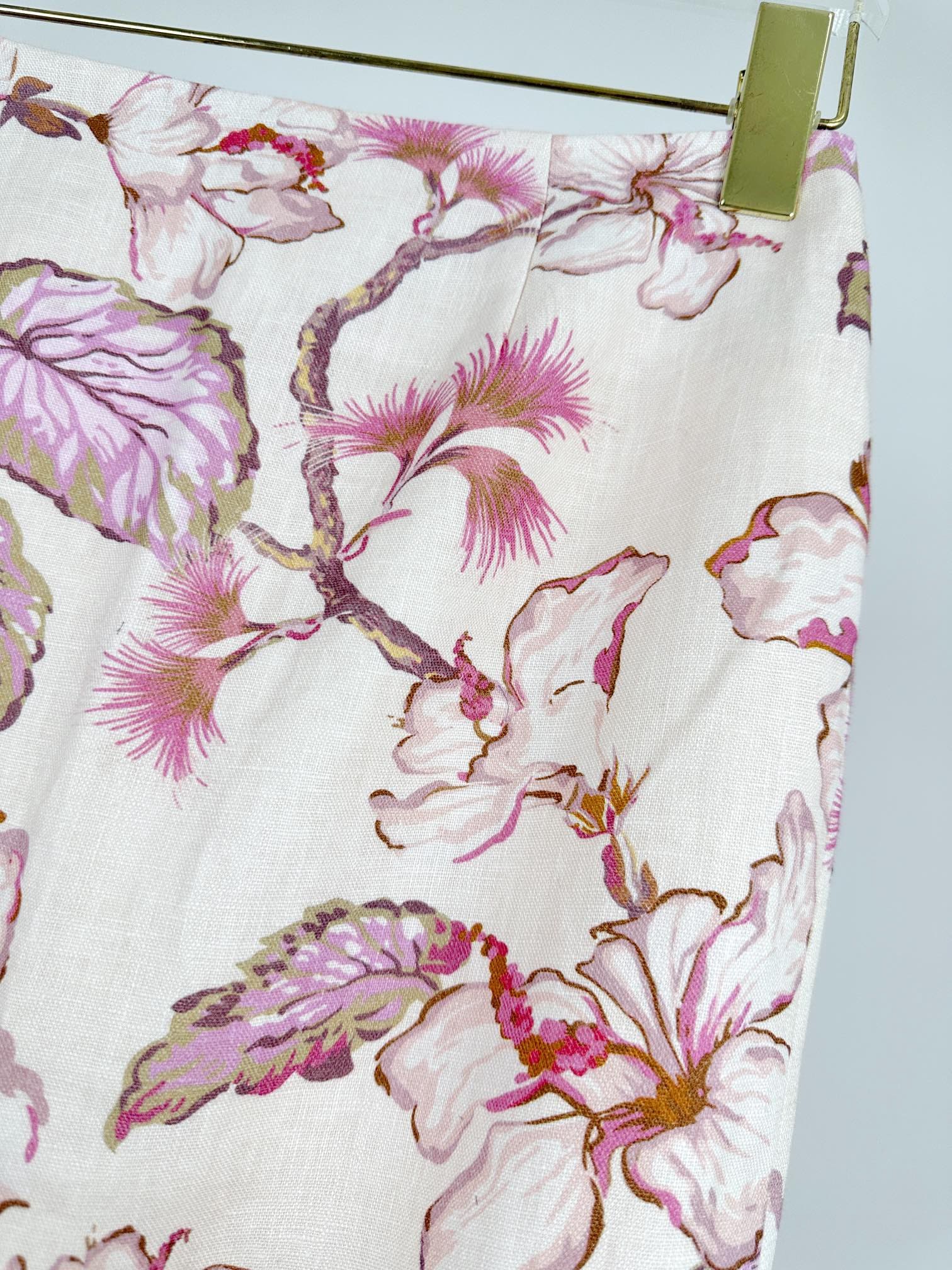 CHÂN VÁY ZIMMERMANN Vintage Flower Pink Dress High Classy