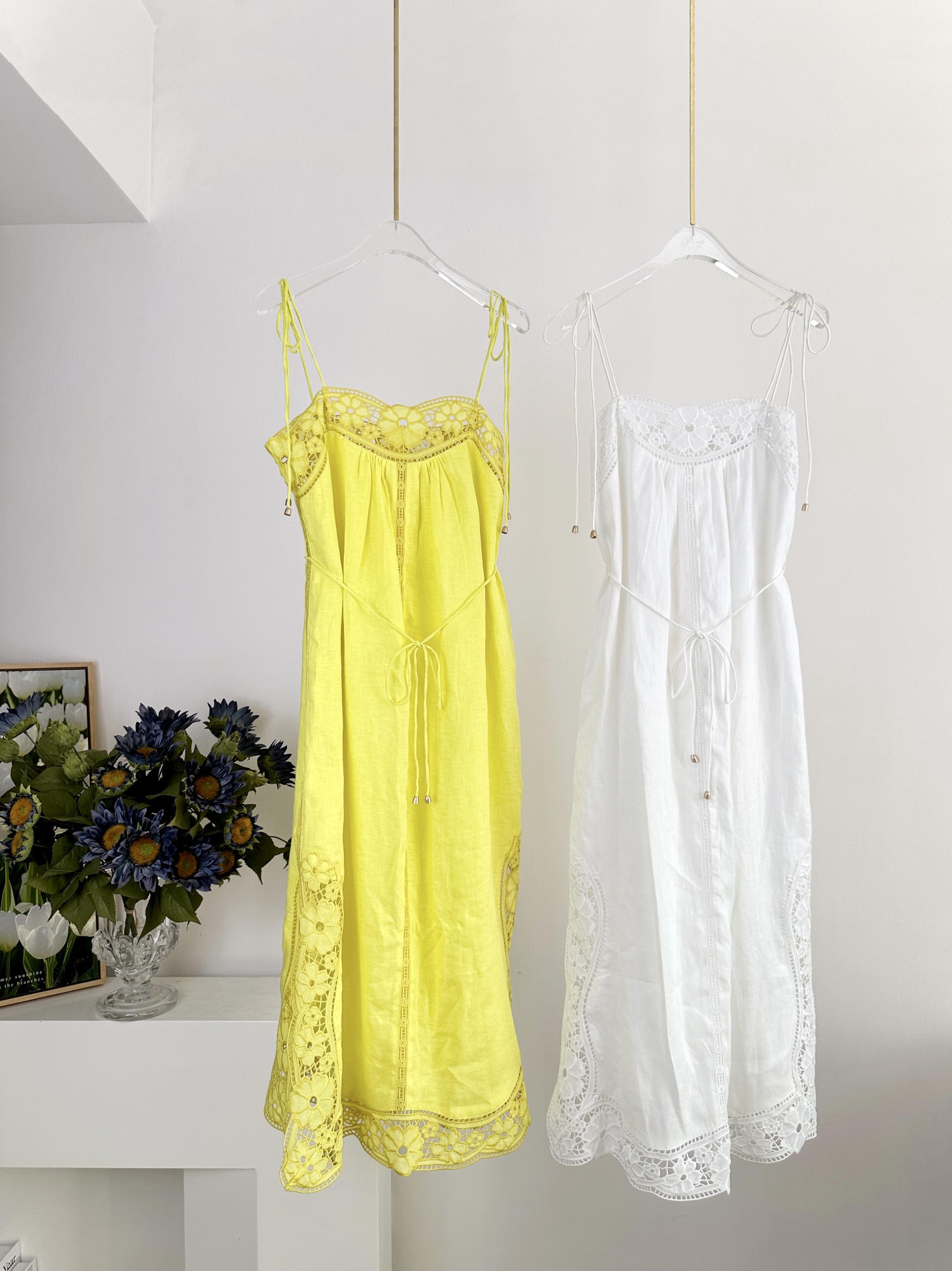 VÁY ZIMMERMANN Lace Fabric Flower Vintage Dress