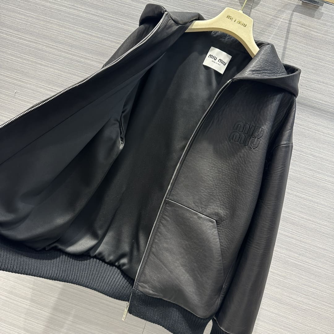 ÁO Miu Miu Sheepskin Jacket da cừu