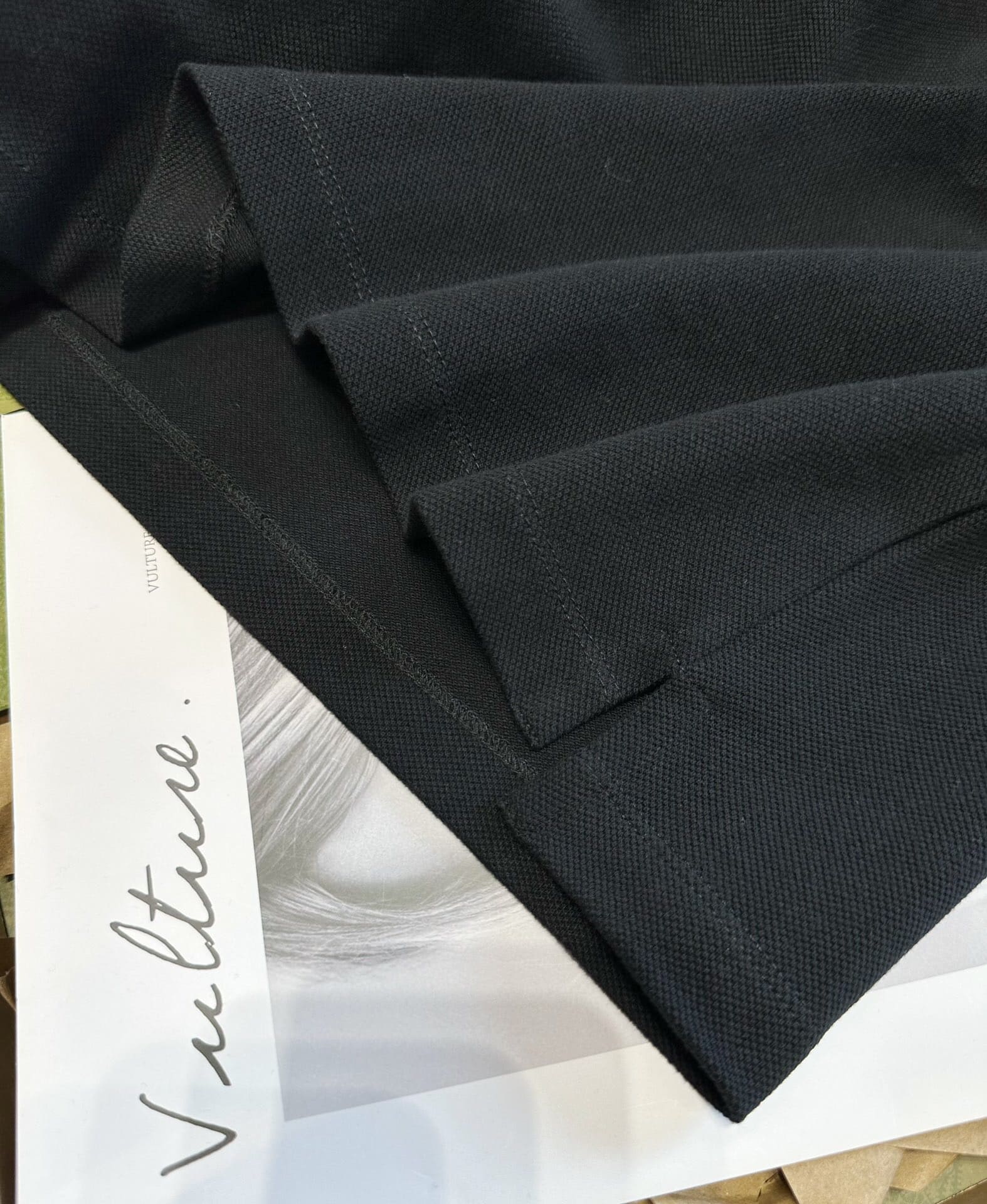 ÁO GUCCI GG POLO SHIRT MÀU ĐEN UNISEX