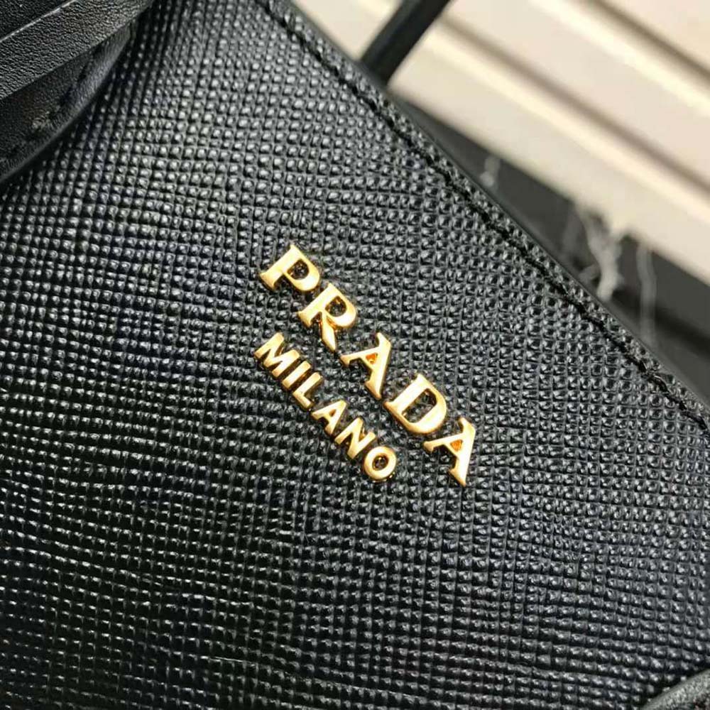 TÚI Prada Women Large Saffiano Leather Handbag-Black