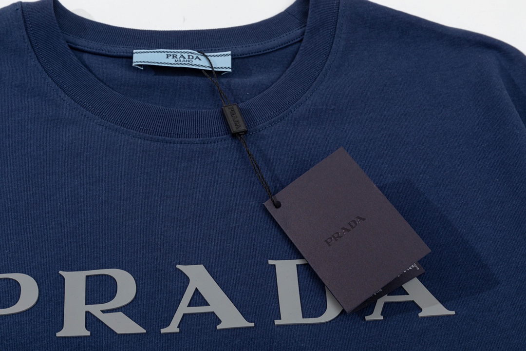 ÁO PRADA  Logo T-Shirt