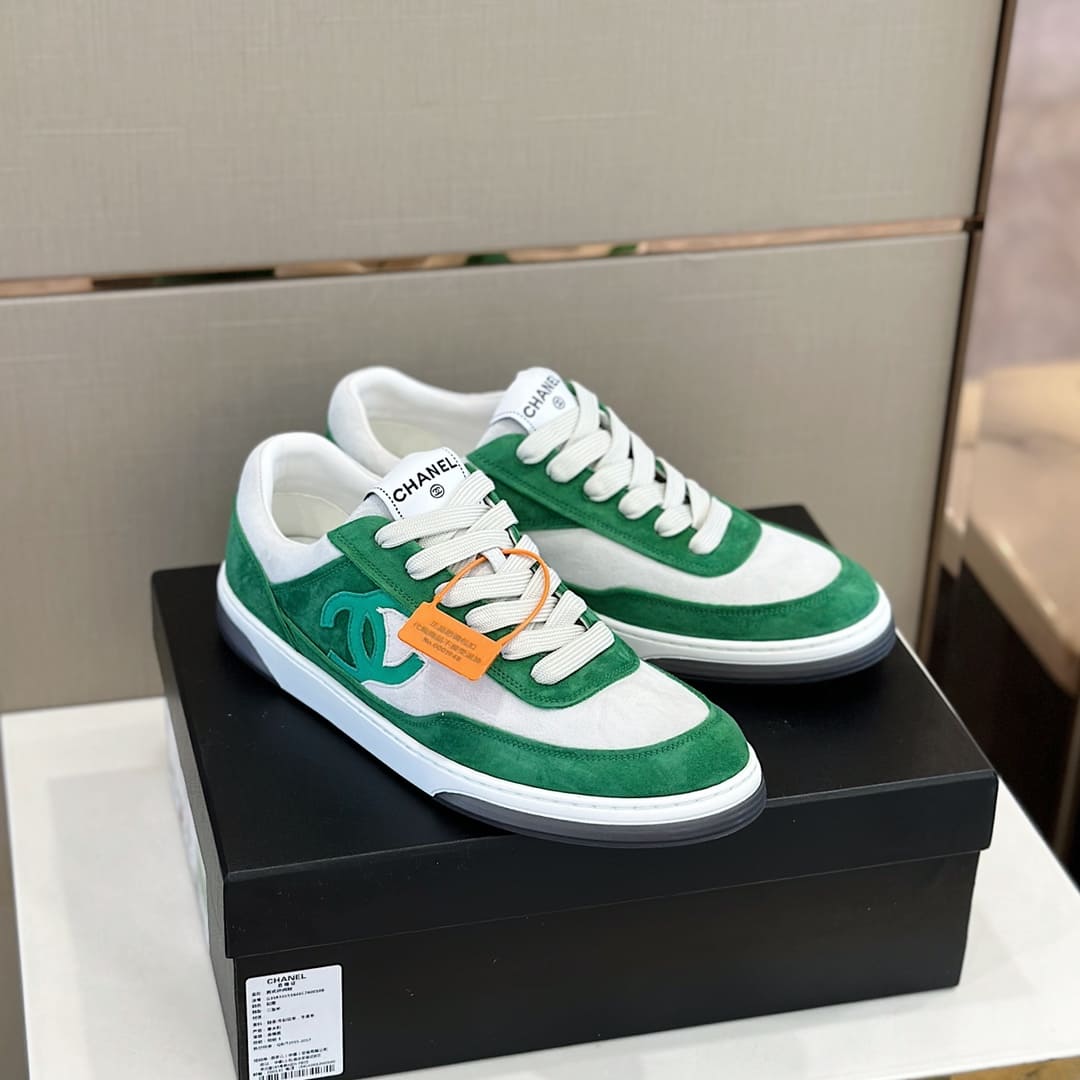 GIÀY CHANEL CC LOGO SNEAKERS SHOES AAA