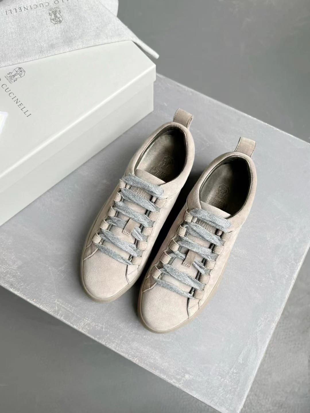 GIÀY BRUNELLO CUCINELLI SNEAKERS LOW TOP SHOES AAA DA LỘN