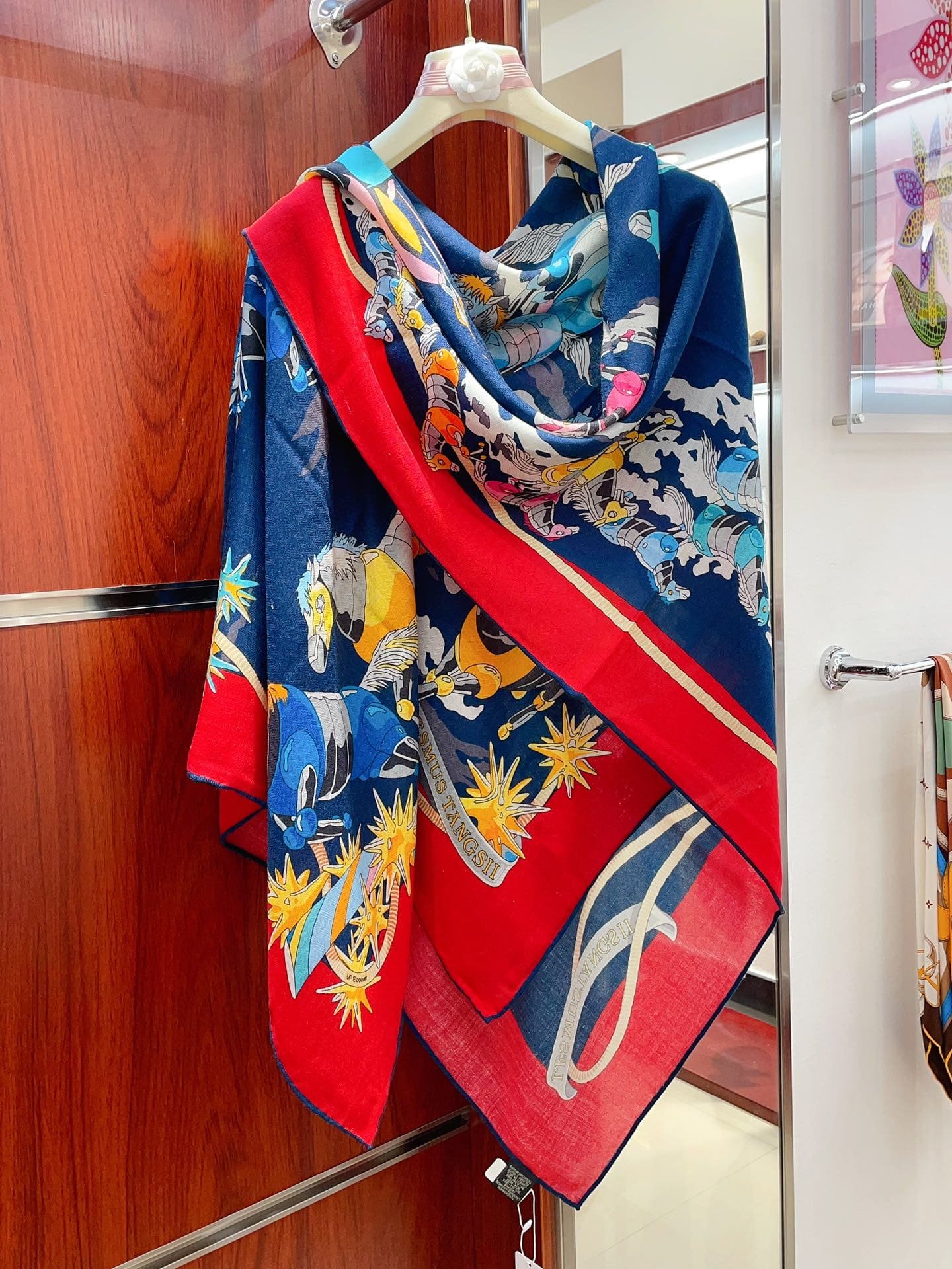 KHĂN HERMES cashmere scarf