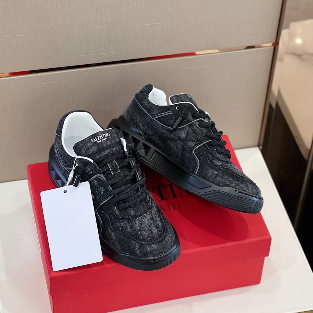GIÀY VALENTINO GARAVANI DENIM SNEAKERS SHOES AAA