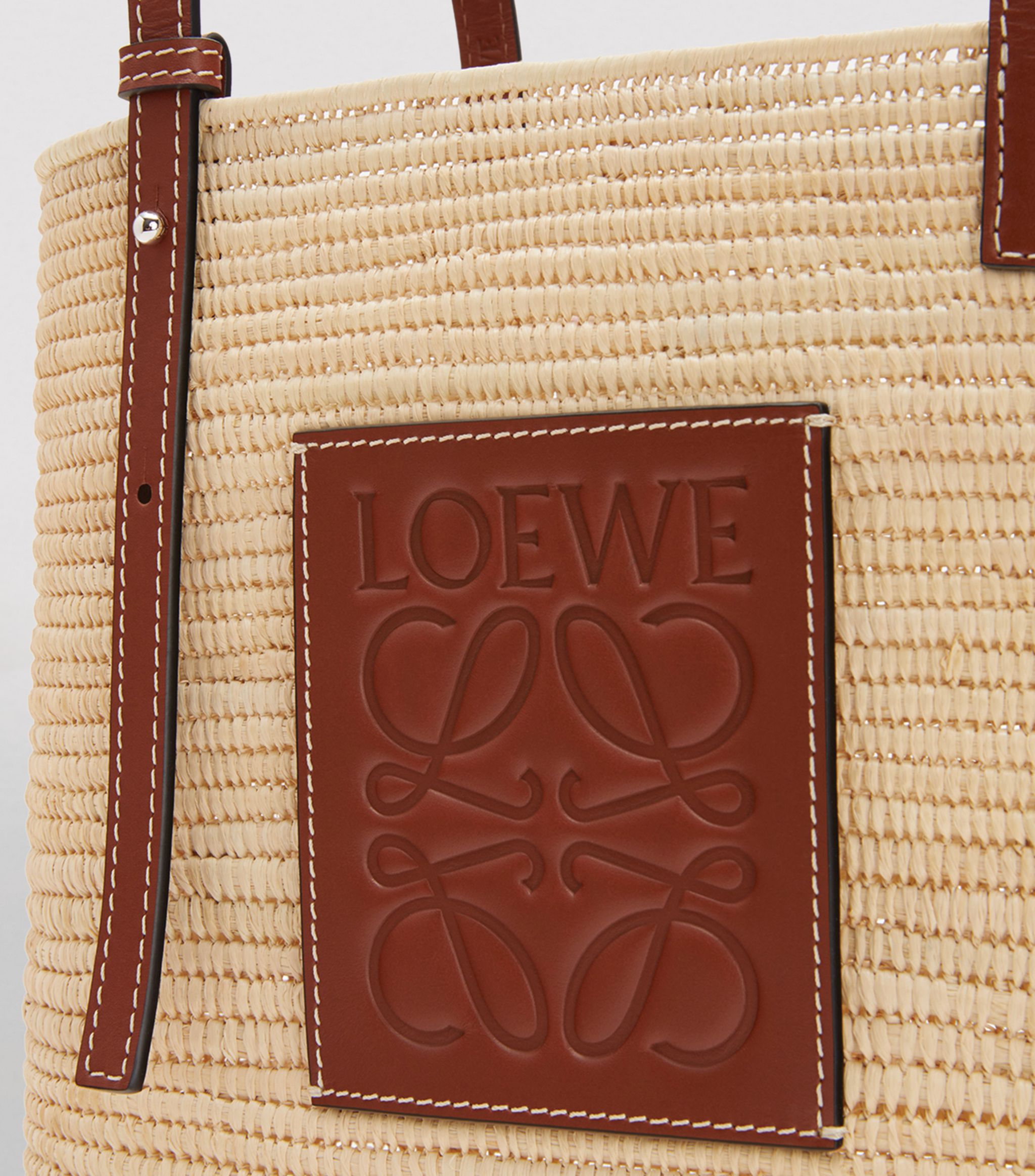 TÚI LOEWE  x Paula’S Ibiza Small Square Basket Bag