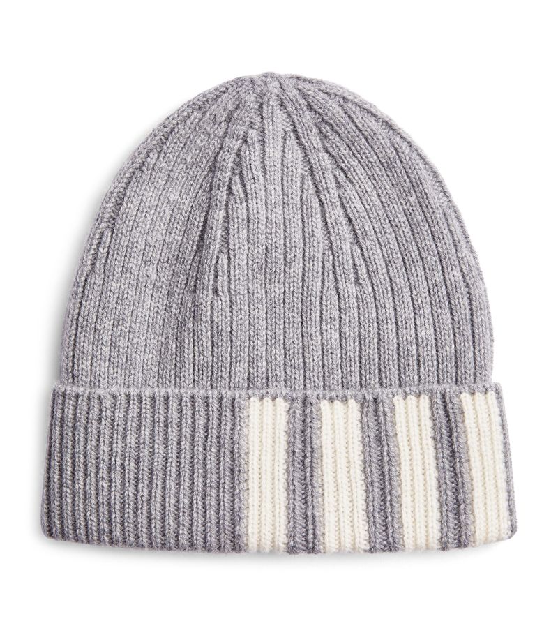 MŨ THOM BROWNE  Cashmere 4-Bar Beanie
