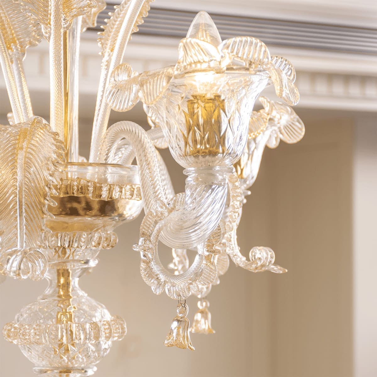 Đèn Chùm Cristallo Murano S6(Liên hệ để được giá tốt nhất)