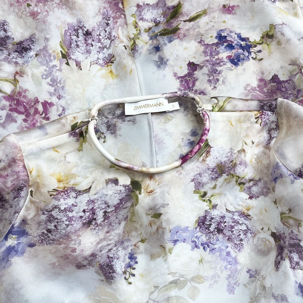 VÁY ZIMMERMANN Flower Vintage Dress High Classy