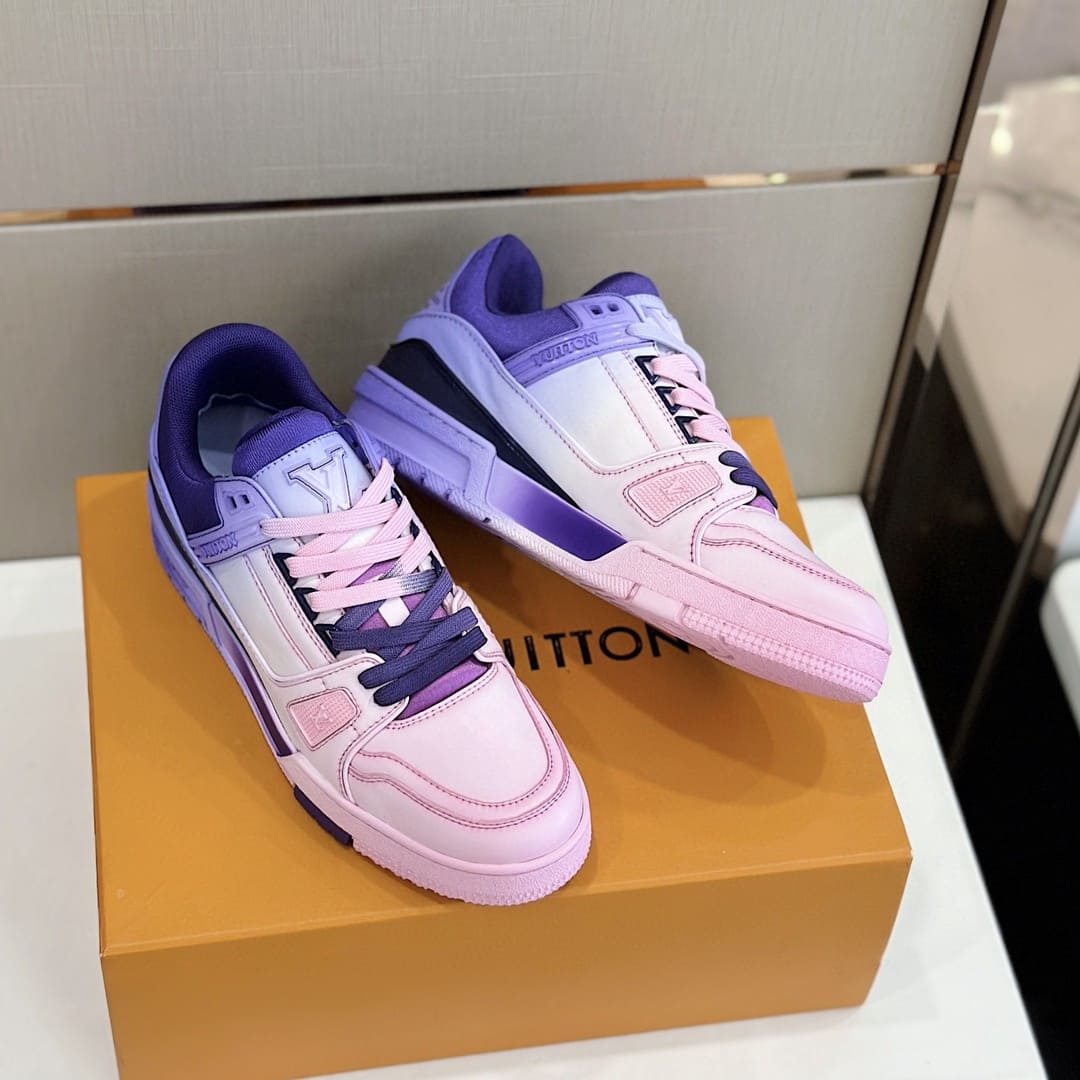 GIÀY LOUIS VUITTON TRAINER MULTI COLOR SNEAKERS SHOES AAA