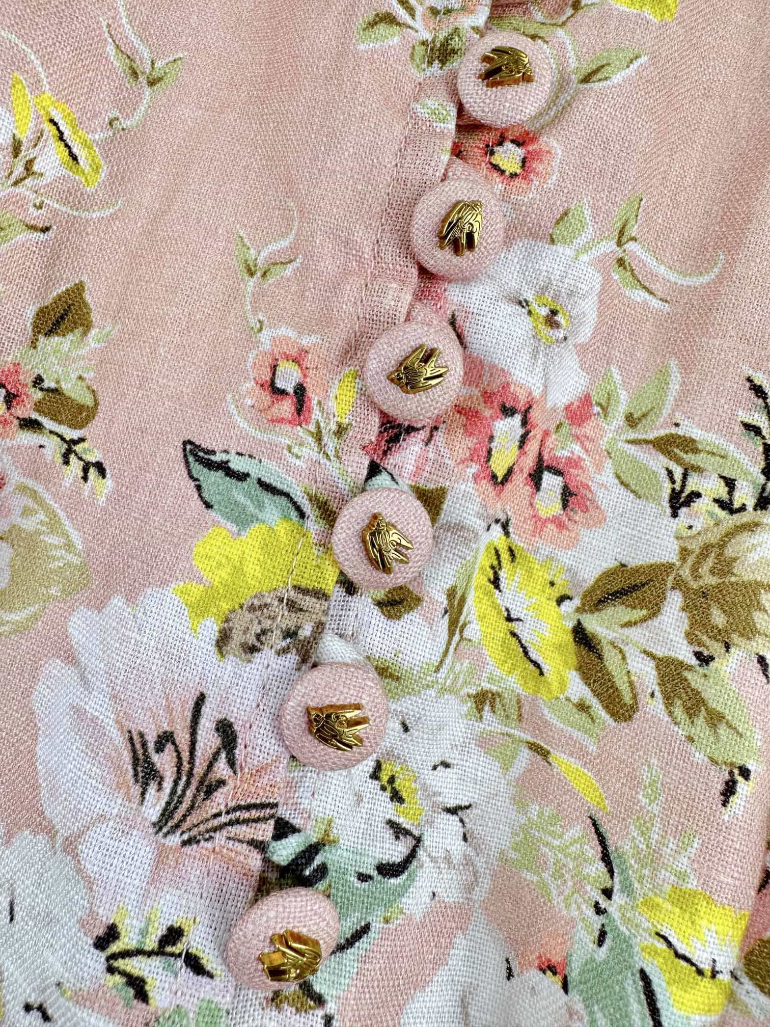 VÁY ZIMMERMANN Flower Vintage Dress High Classy