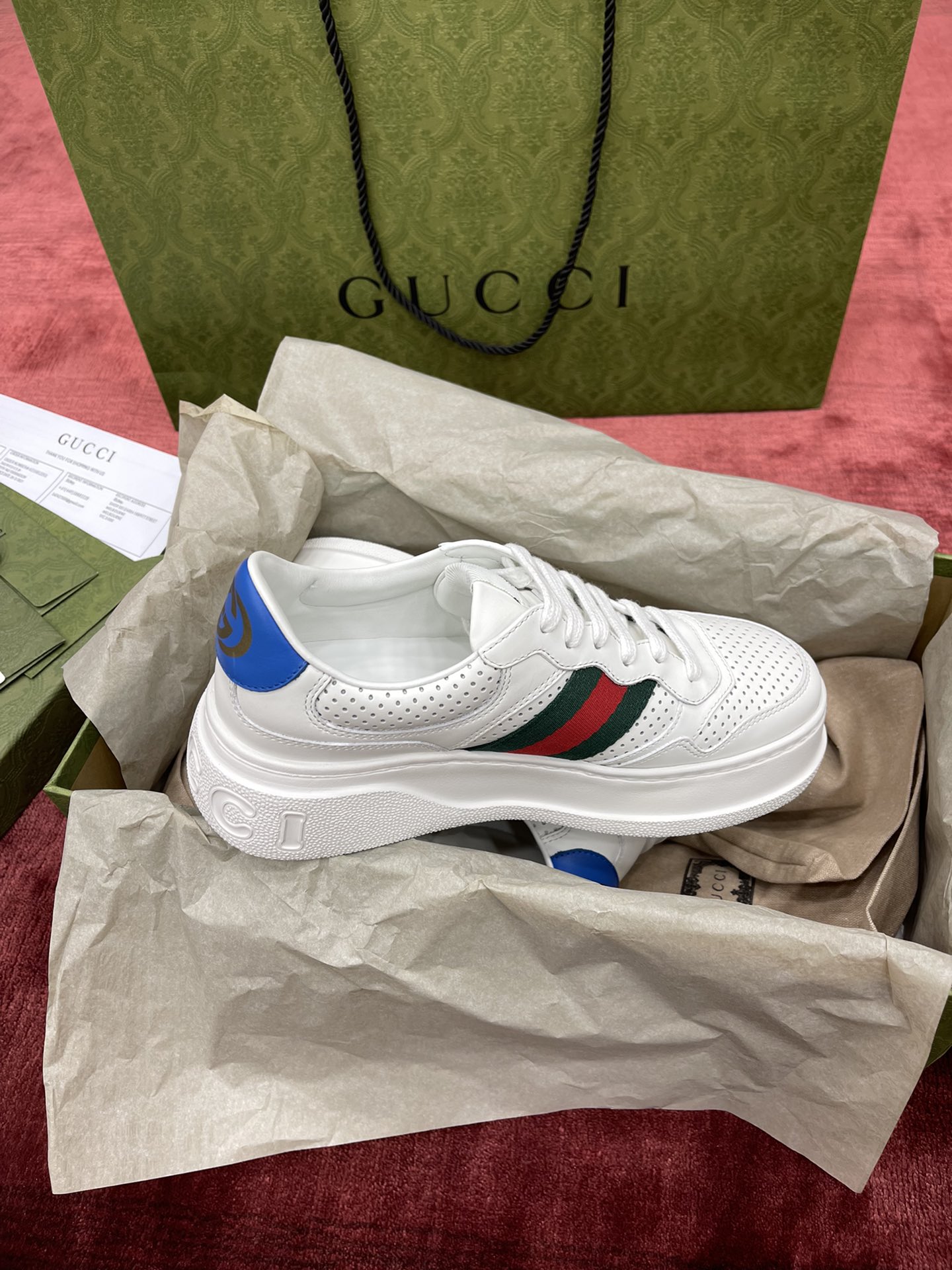 GIÀY GUCCI GG SNEAKER SHOES AAA