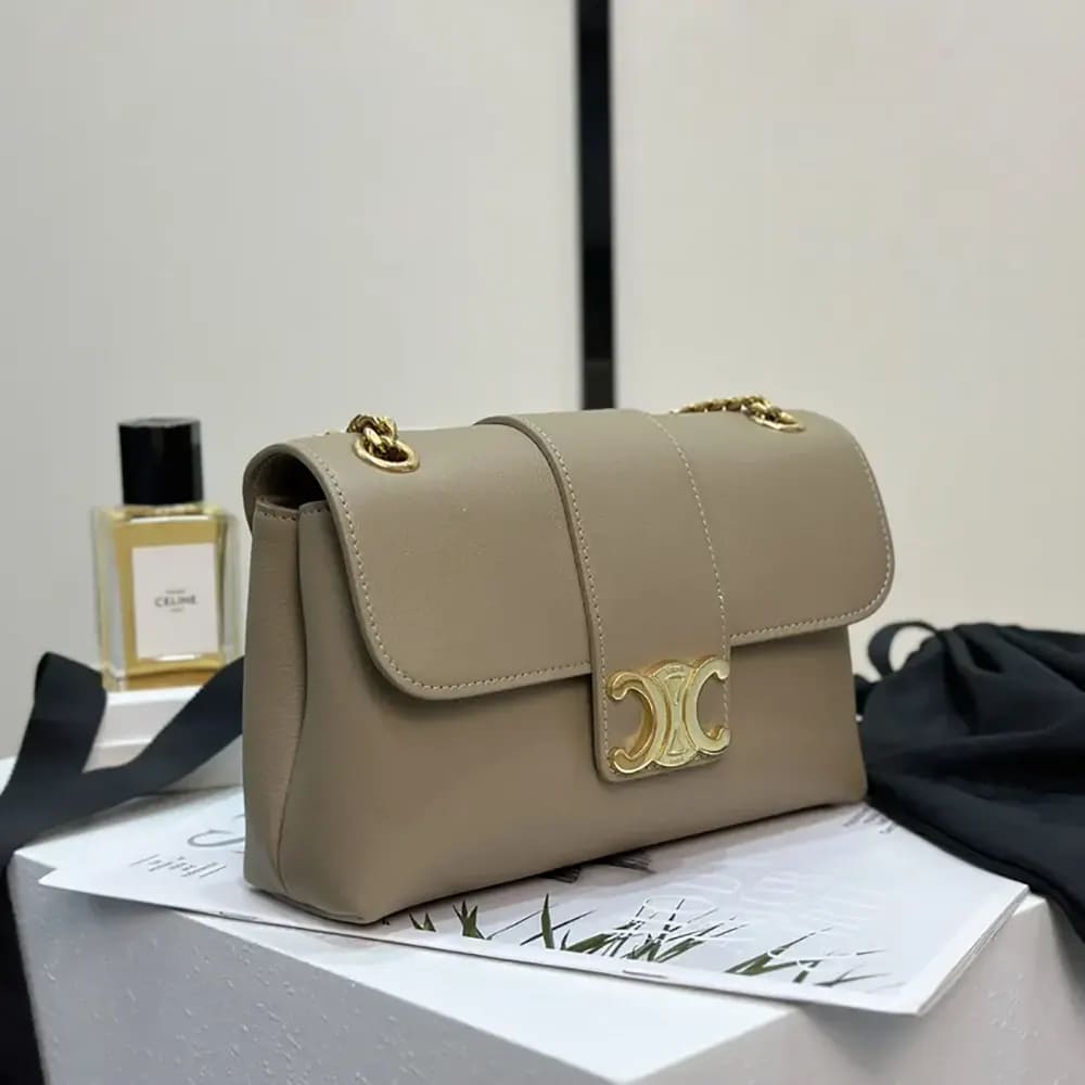 TÚI CELINE Women Medium Celine Victoire Bag in Supple Calfskin