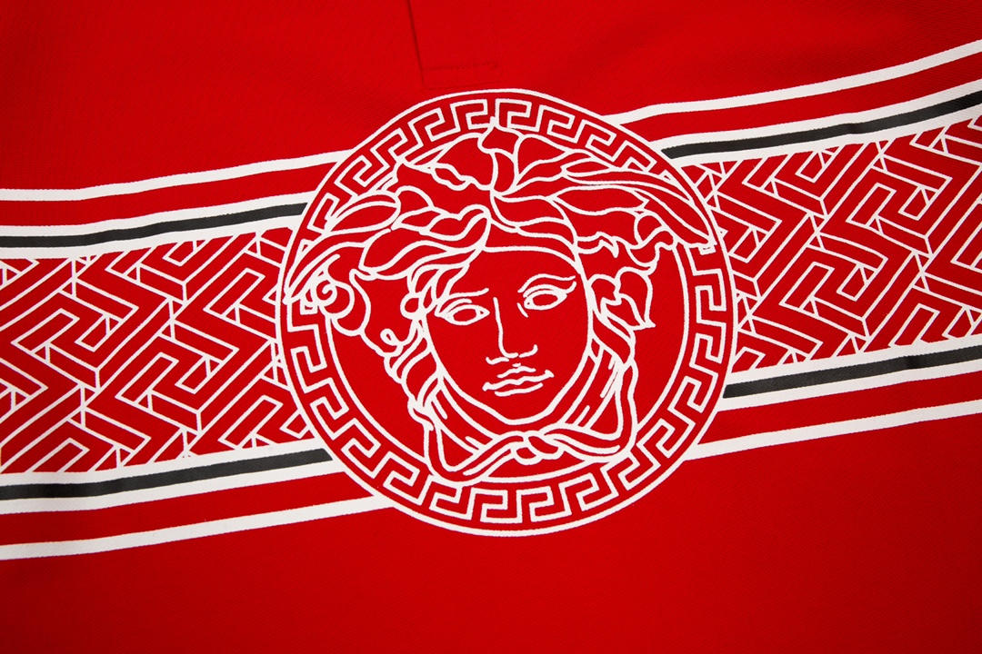 ÁO VERSACE MEDUSA Logo Polo-Shirt