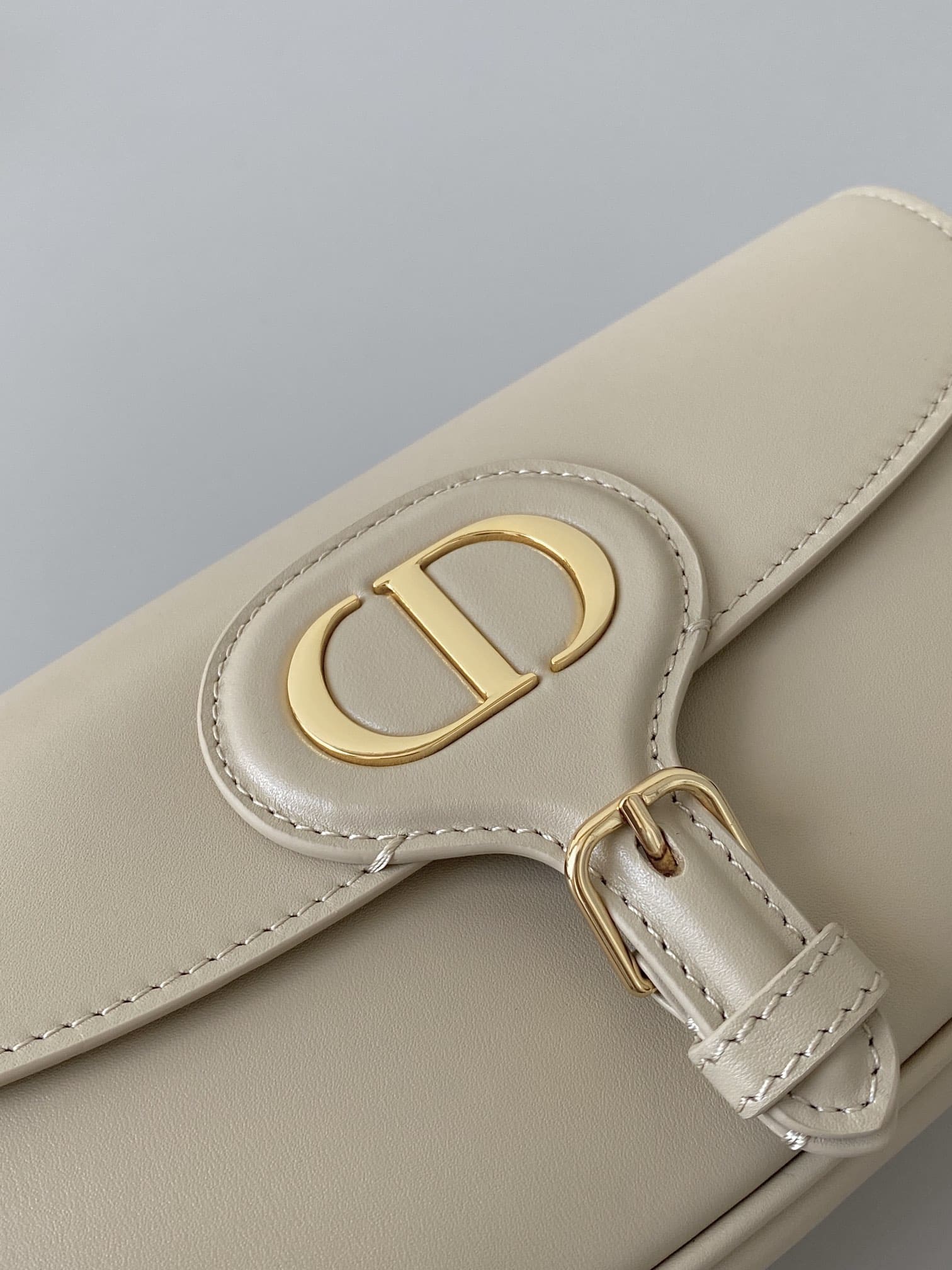 TÚI Dior Women Bobby East-West Bag Box Calfskin-Beige Top Quality