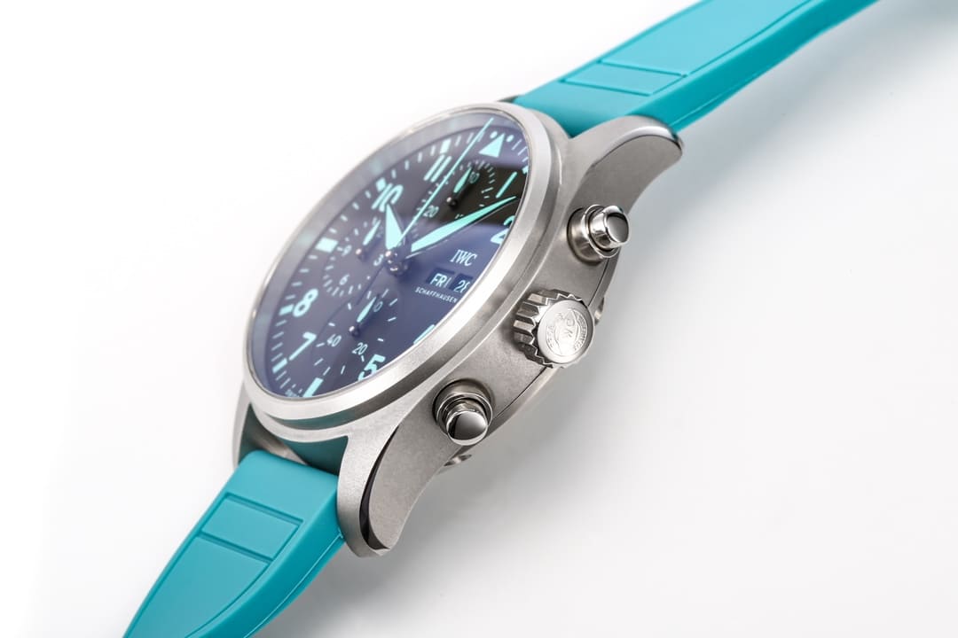 Đồng hồ IWC SCHAFFHAUSEN AMG MINT Automatic mặt số màu xám