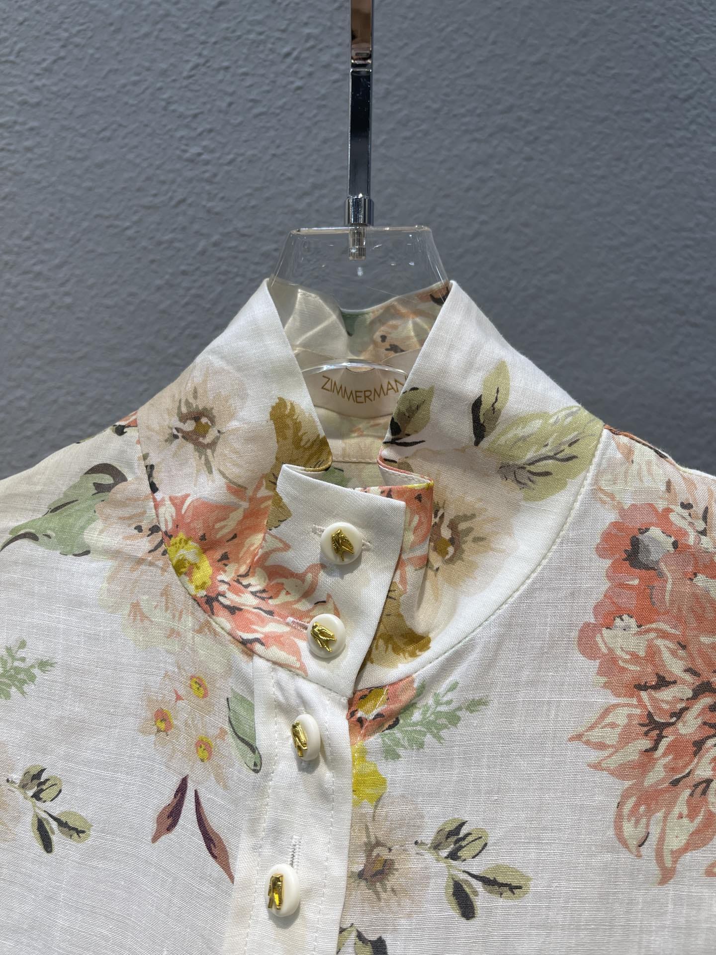 ÁO ZIMMERMANN Flower Vintage Dress High Classy