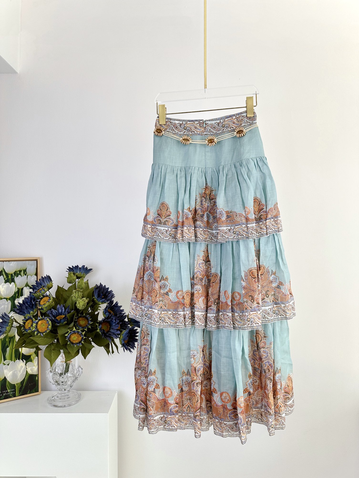 CHÂN VÁY ZIMMERMANN Flower Vintage Dress